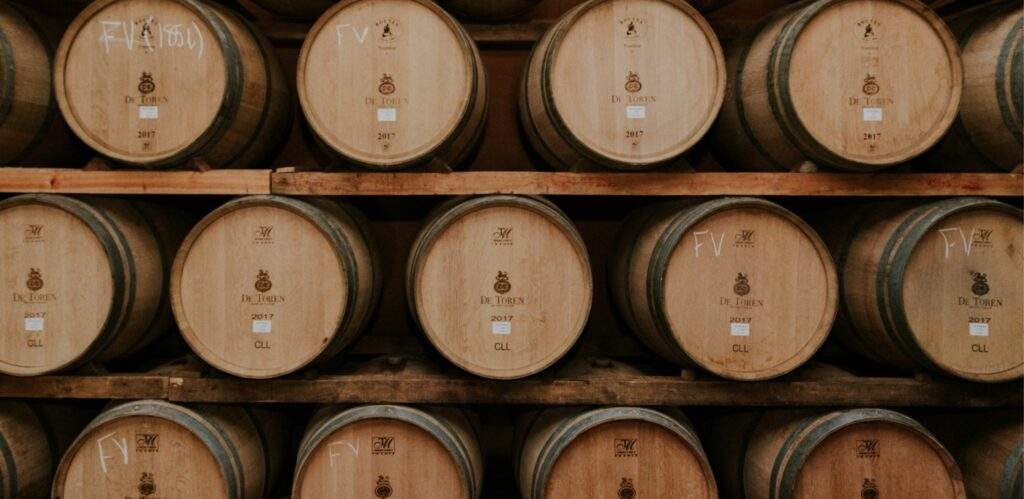 De Toren Wine Barrels